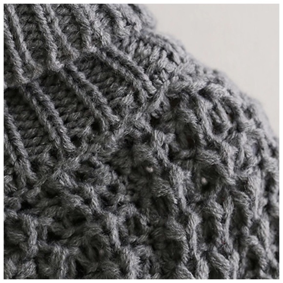 ❤️ Chunky Tunic Turtleneck Sweater - Picture 7 of 8